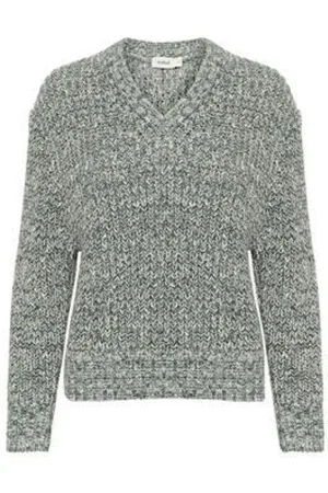 Soaked in Luxury Dames, Truien, Groen, Maat: 2XL Katoen