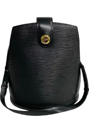 LOUIS VUITTON Dames, Pre-owned, Zwart, Maat: ONE Size Leer
