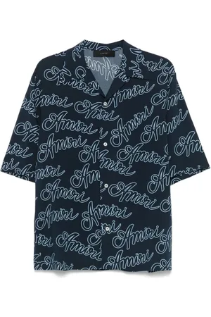 AMIRI Heren, Overhemden, Blauw, Maat: L