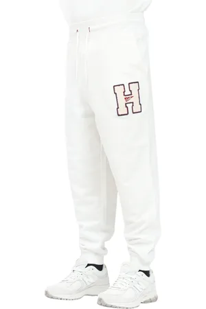 Tommy Hilfiger Heren, Broeken, Wit, Maat: M