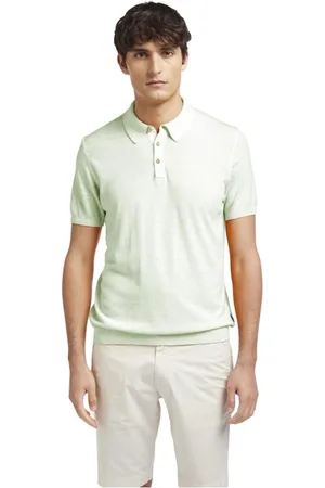 At.p.Co Heren, Tops, Groen, Maat: XL Katoen