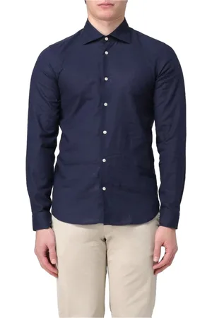 Manuel Ritz Heren, Overhemden, Blauw, Maat: 4XL Katoen