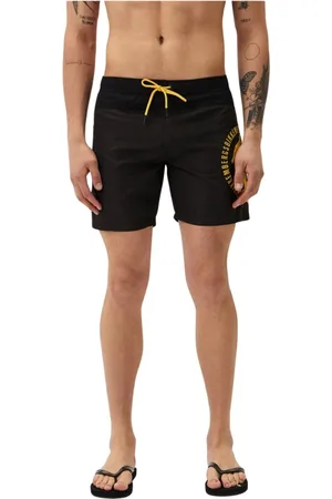Bikkembergs Heren, Badkleding, Zwart, Maat: XL Poliester