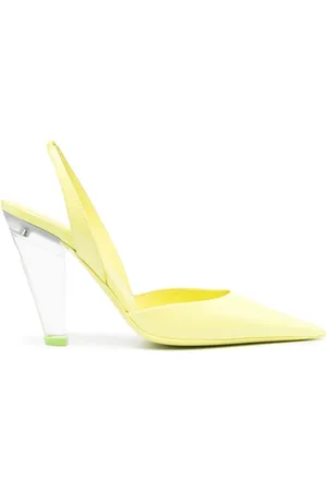 3Juin Dames, Schoenen, Geel, Maat: 38 1/2 EU Leer