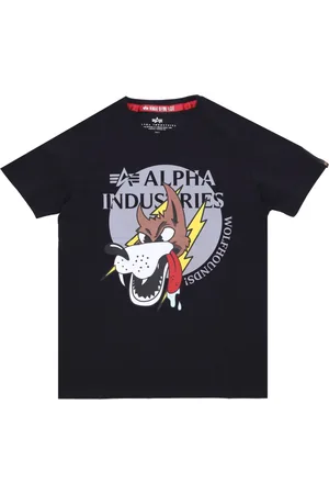 Alpha Industries Heren, Tops, Zwart, Maat: S Wol