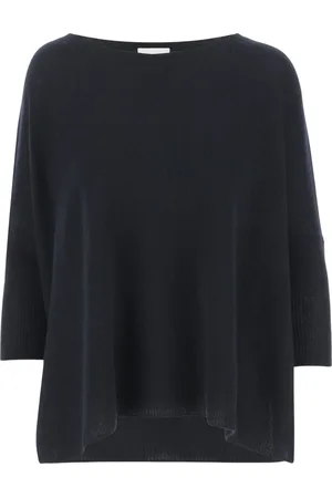 Allude Dames, Truien, Zwart, Maat: M Wol