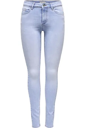 ONLY Dames, Jeans, Blauw, Maat: M L32 Denim
