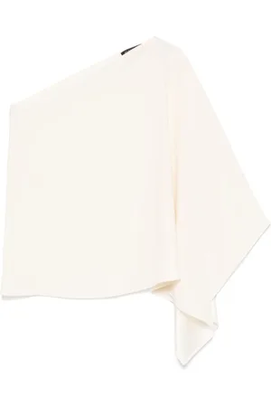 GIANLUCA CAPANNOLO Dames, Blouses & Shirts, Wit, Maat: M