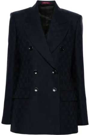 Gucci Dames, Jassen, Blauw, Maat: S Wol