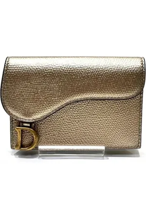 Dior Dames, Pre-owned, Geel, Maat: ONE Size Leer