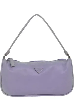 Prada Dames, Pre-owned, Paars, Maat: ONE Size Nylon