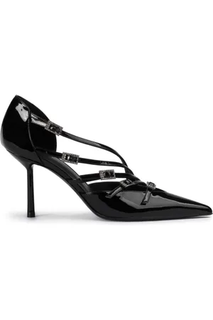LE SILLA Dames, Schoenen, Zwart, Maat: 40 EU Leer