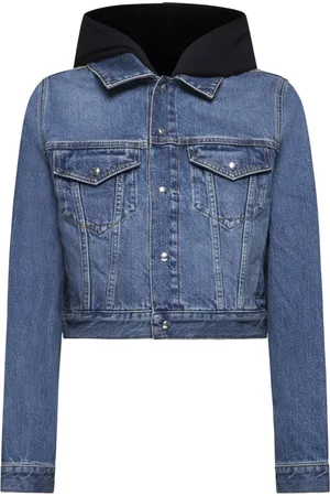 Alaïa Dames, Jassen, Blauw, Maat: S Katoen