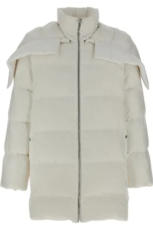 Moncler Heren, Mantels, Wit, Maat: S Poliester