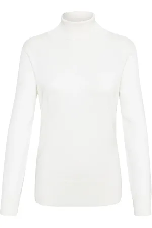 Kaffe Dames, Truien, Wit, Maat: 2XL Nylon