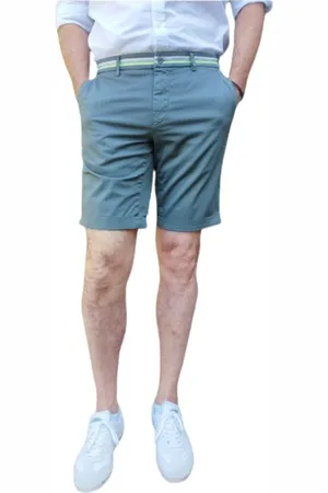 Masons Heren, Korte broeken, Groen, Maat: 2XL Katoen