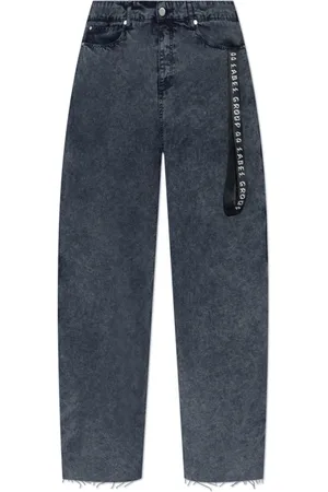 44 Label Group Heren, Jeans, Blauw, Maat: XL Katoen