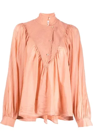 FORTE FORTE Dames, Blouses & Shirts, Roze, Maat: L Katoen