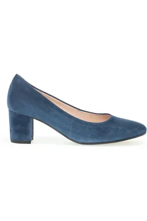 Gabor Dames, Schoenen, Blauw, Maat: 37 1/2 EU Suède