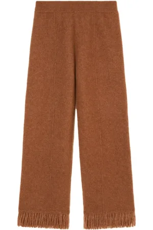 Alanui Dames, Broeken, Bruin, Maat: XS Zijde