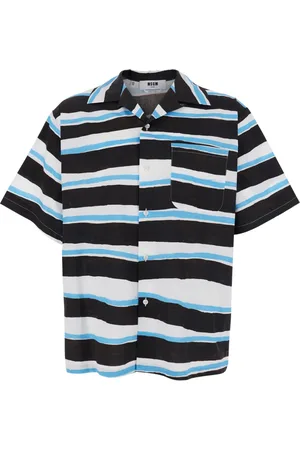 Msgm Heren, Overhemden, Veelkleurig, Maat: XL Katoen
