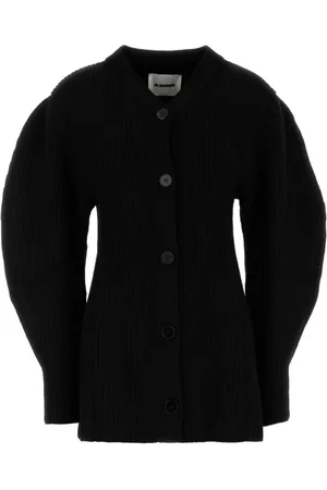 Jil Sander Dames, Truien, Zwart, Maat: S Wol
