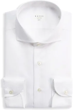 Xacus Heren, Overhemden, Wit, Maat: 2XL Katoen