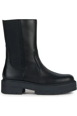 Geox Dames, Schoenen, Zwart, Maat: 38 EU Leer