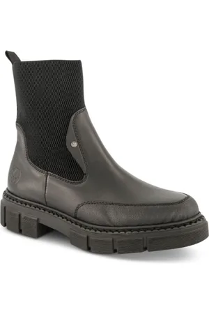 Rieker Dames, Schoenen, Zwart, Maat: 41 EU Leer