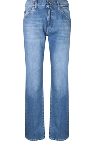 Dolce & Gabbana Heren, Jeans, Blauw, Maat: XL Katoen