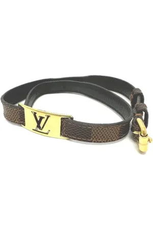 LOUIS VUITTON Dames, Pre-owned, Bruin, Maat: ONE Size Katoen