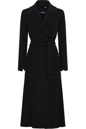 Max Mara Dames, Mantels, Zwart, Maat: 2XS Wol
