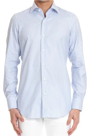 Finamore Heren, Overhemden, Veelkleurig, Maat: XL
