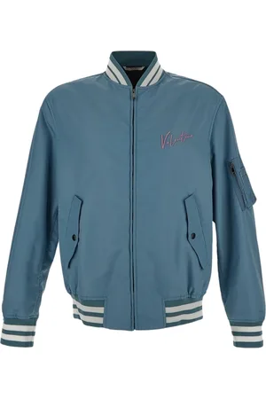 VALENTINO Heren, Jassen, Blauw, Maat: L Nylon