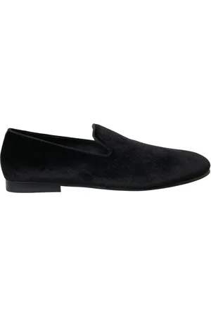 Dolce & Gabbana Heren, Schoenen, Zwart, Maat: 39 EU Velours