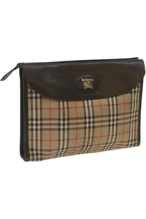 Burberry Dames, Pre-owned, Veelkleurig, Maat: ONE Size Leer