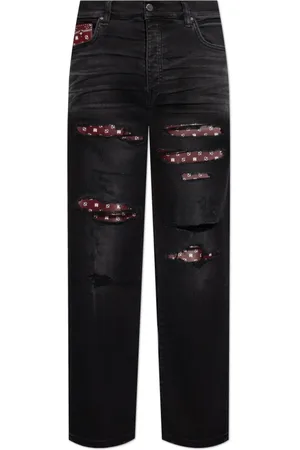 AMIRI Heren, Jeans, Zwart, Maat: W36 L33 Katoen