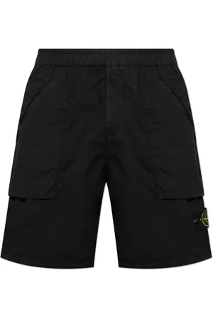 Stone Island Heren, Korte broeken, Zwart, Maat: W29 Katoen