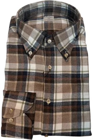 Stenströms Heren, Overhemden, Veelkleurig, Maat: XL Flanel