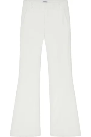 Dondup Dames, Broeken, Wit, Maat: W29 Velours