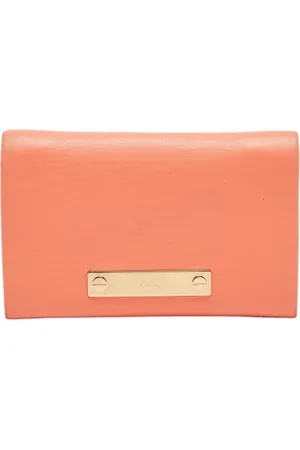Chloé Dames, Pre-owned, Oranje, Maat: ONE Size Leer