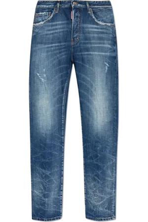 Dsquared2 Heren, Jeans, Blauw, Maat: M Denim