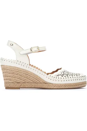Pikolinos Dames, Schoenen, Wit, Maat: 41 EU Jute