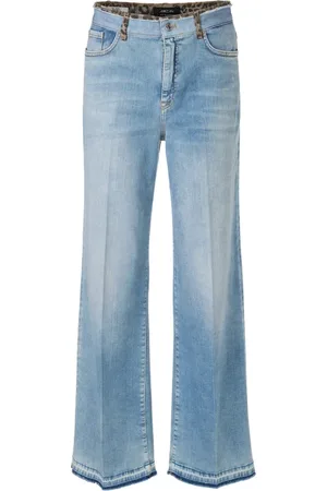 Marc Cain Dames, Jeans, Blauw, Maat: S Katoen