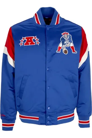 Mitchell & Ness Heren, Jassen, Blauw, Maat: XL Zijde