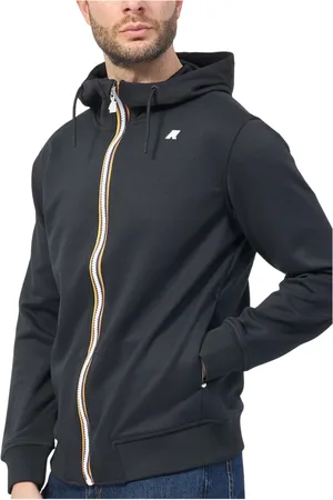 K-Way Heren, Sweatshirts & Hoodies, Zwart, Maat: L Poliester
