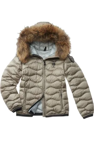 Blauer Dames, Jassen, Grijs, Maat: S Nylon