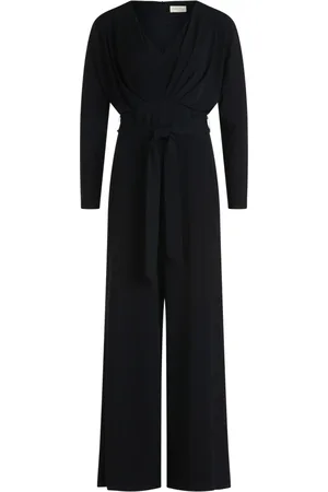Vera Mont Dames, Jumpsuits & Playsuits, Zwart, Maat: XL Jersey