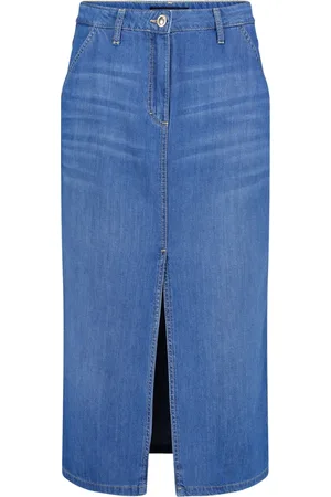Betty Barclay Dames, Rokken, Blauw, Maat: 3XL Denim