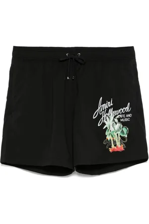 AMIRI Heren, Badkleding, Zwart, Maat: S